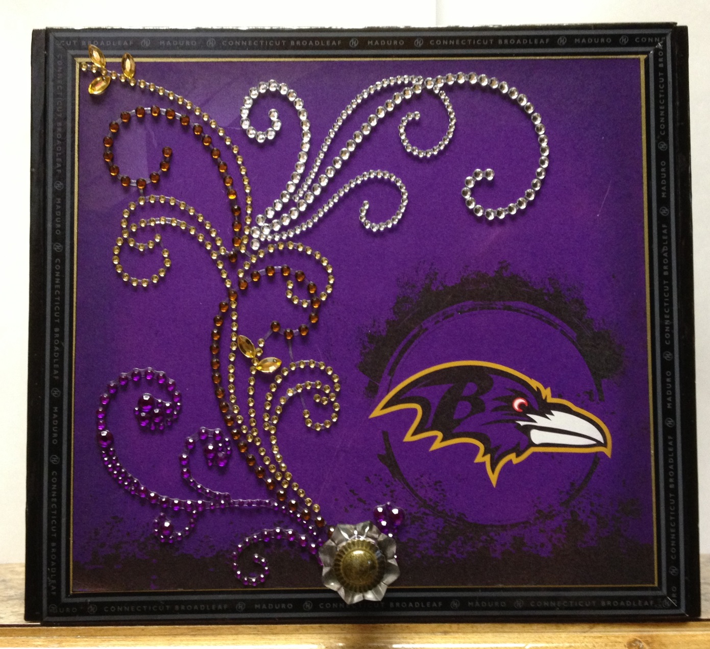 Paper, Paws, etc.: Cigar Box 22 - Baltimore Ravens
