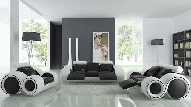 Black And White Living Room Ideas Pictures