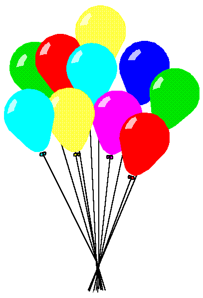 birthday party balloons clip art birthday party balloons clip art