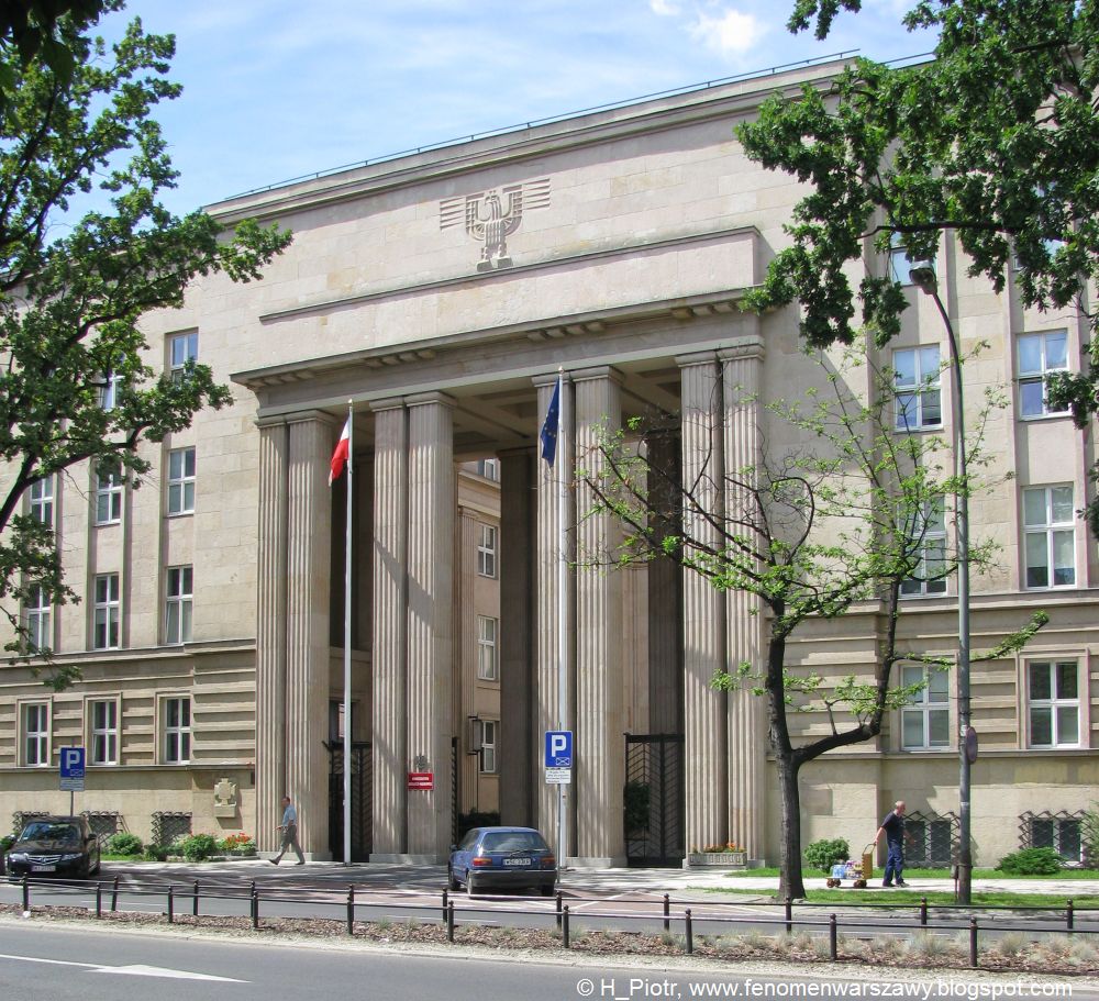 FENOMEN WARSZAWY: WARSZAWSKIE ART DÉCO - MINISTERSTWO EDUKACJI NARODOWEJ, CZ. 1 - ORZEŁ I ...