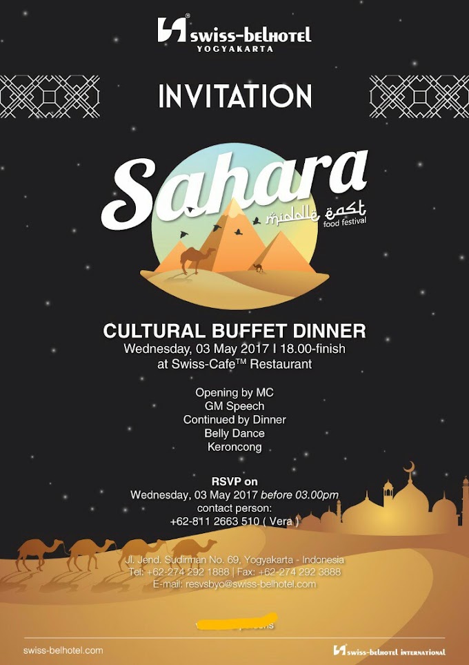 Review Cultural Food Festival: Sahara Middle East, Ada Belly Dance nya!