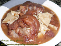 Pork Pata with Red Beans