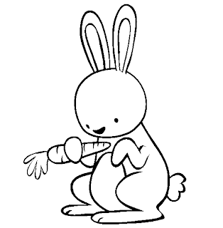 bunny coloring pages, kids coloring pages