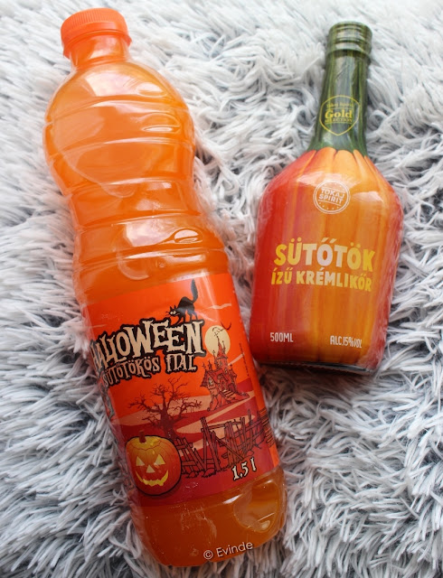 pumpkin fruit juice and pumpkin cream liqueur  lidl