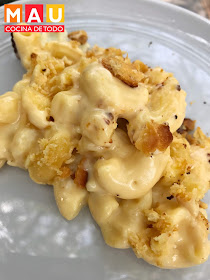 mac and cheese receta macarron con queso mau cocina de todo cheddar
