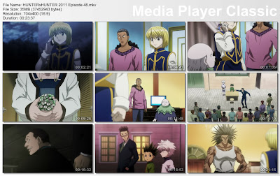 Download Film / Anime Hunter x Hunter 2011 Episode 46 "Mengejar dan Menanti" Bahasa Indonesia