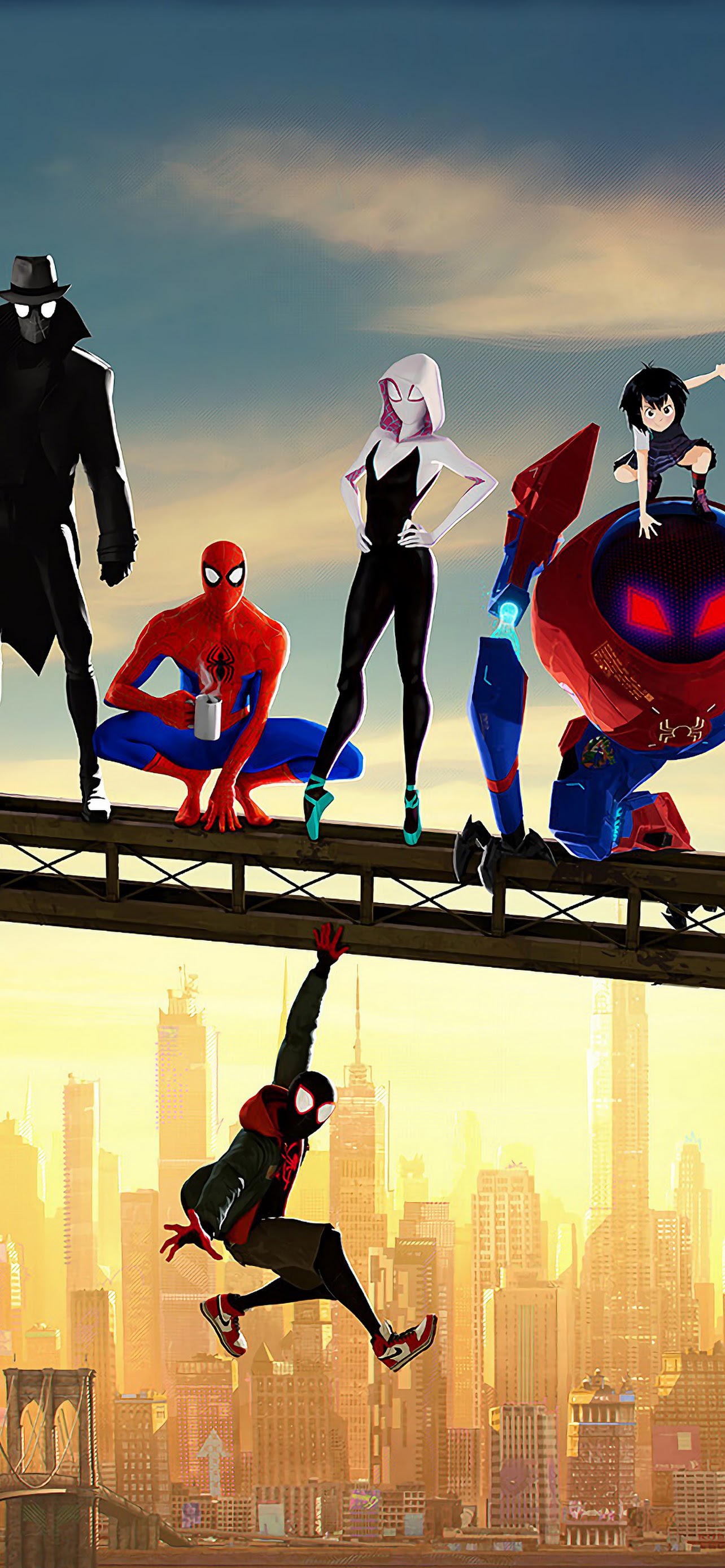 Spider Man Into The Spider Verse Characters 4k Wallpaper 6