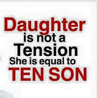 daughter and son are equal