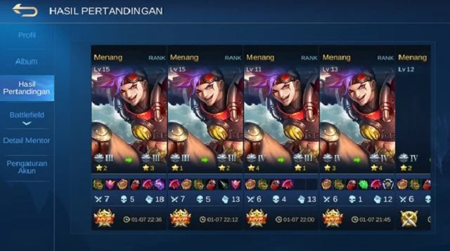 Cara Mendapatkan Tim Pro Di Mobile Legends