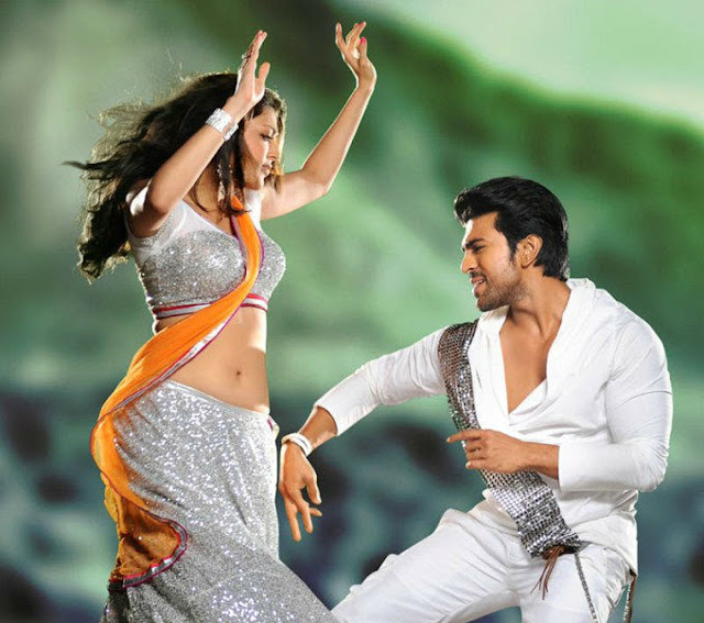 Kajal Agarwal And Ram Charan Teja Wallpaper Download