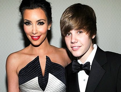 justin bieber kardashian. Kim Kardashian And Justin