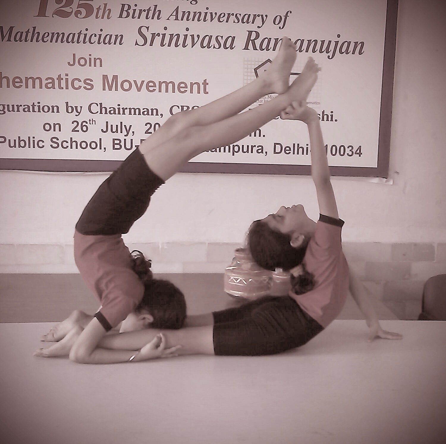 Group Yoga Pose