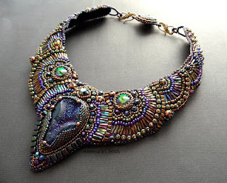 bead embroidery bracelets pendants beadwork blog