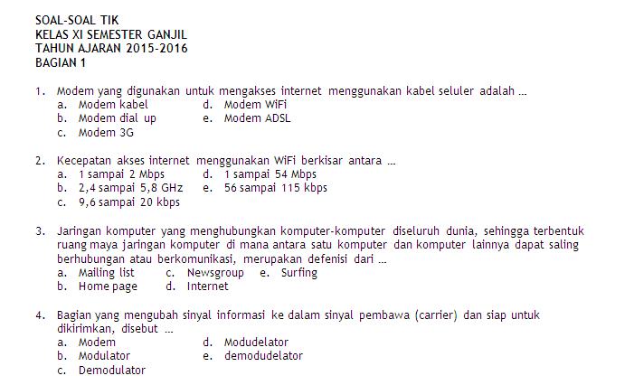Contoh Soal Willingness Dan Jawabannya