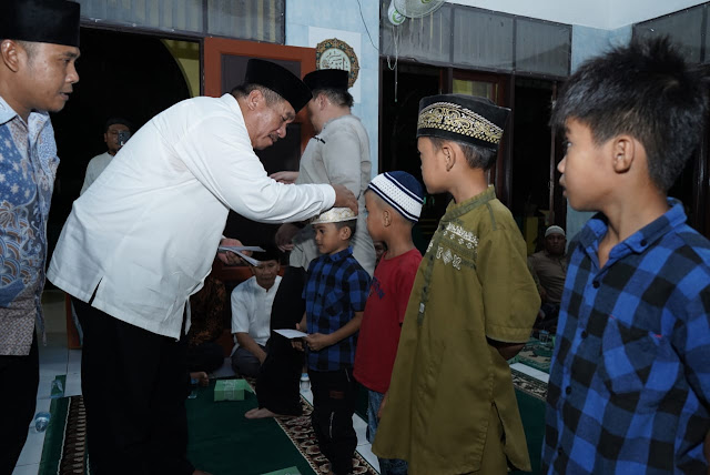 Wabup Asahan Gelar Safari Khusus  di Mesjid At-Taqwa Desa Padang Sari