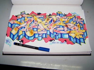 Graffiti Alphabet Designs 