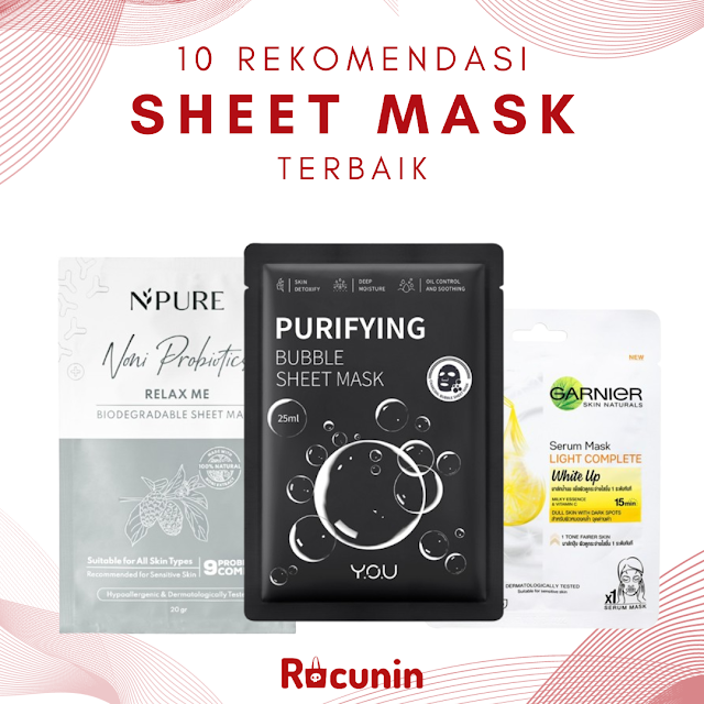 rekomendasi sheet mask terbaik