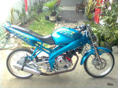 Modifikasi Vixion Pelek Jari Jari