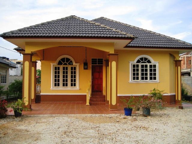  50 bentuk  amp model  rumah  minimalis  sederhana  di 