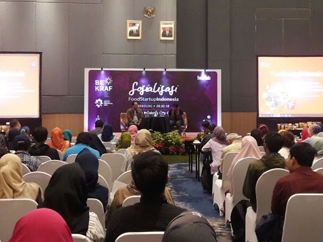 Sosialisasi Food Startup Indonesia 2018 Kedua Digelar di Bandung