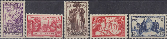 French Sudan - 1937 Paris International Exposition Issue