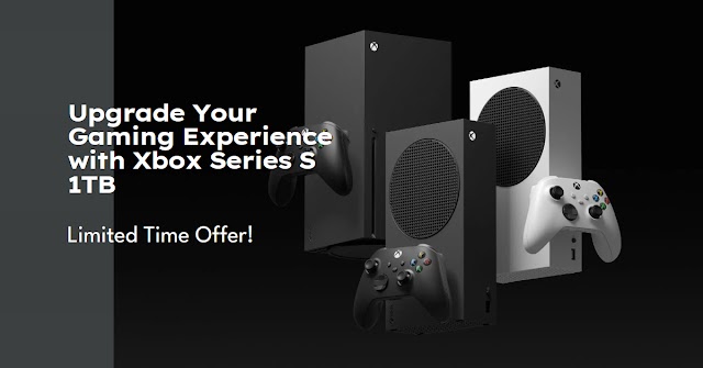 Unleash Next-Gen Gaming with the Xbox Series S 1TB - Limited Time Offer!