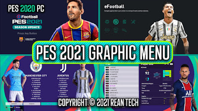 PES 2020 RT Graphics Menu Mod PES 2021 by Rean Tech