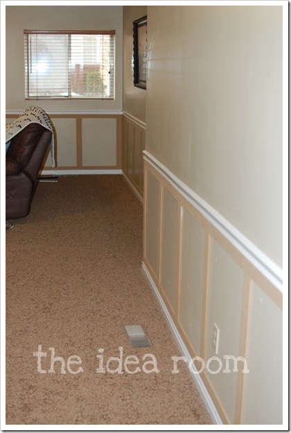 Diy Chair Rail Wainscoting - Diy Wainscoting Applied Molding Boxes Remington Avenue : And i completed our dining room diy wainscoting and chair rail project.
