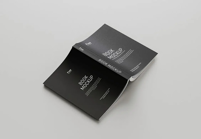 Book Mockup With Standardized Format