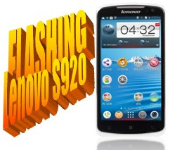 Cara Flash Ulang Lenovo S920