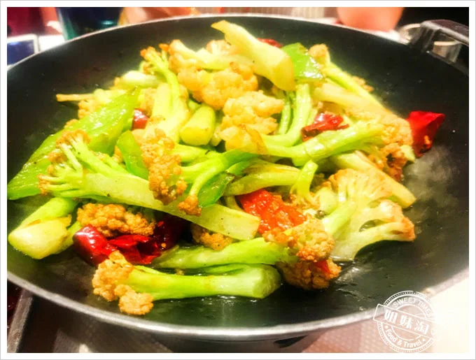 北京胡大飯館-乾鍋蔬菜