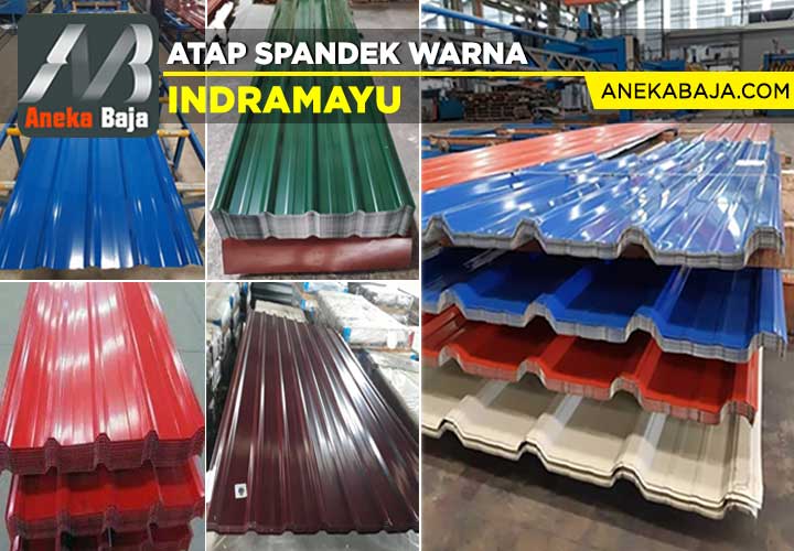 harga atap spandek warna Indramayu