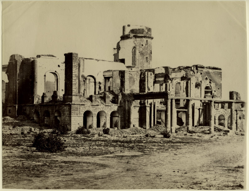 Ruins of Residency, Lucknow - 1880's