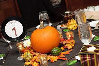 Fall Wedding Reception