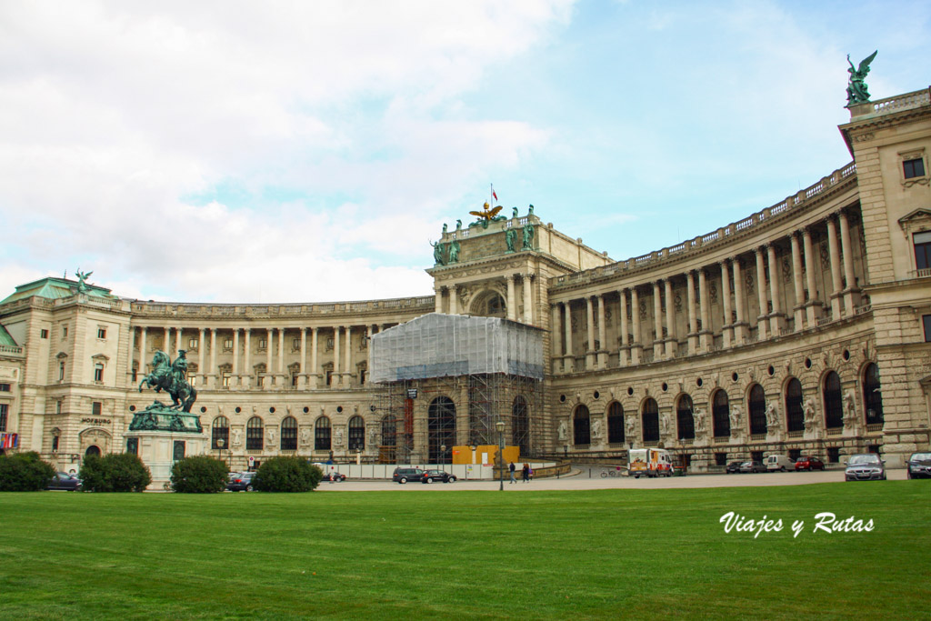 Plaza de los héroes Hofburg, Viena