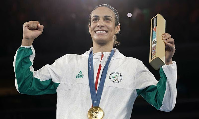 Algerian gender-row boxer Imane Khelif storms to Olympic gold