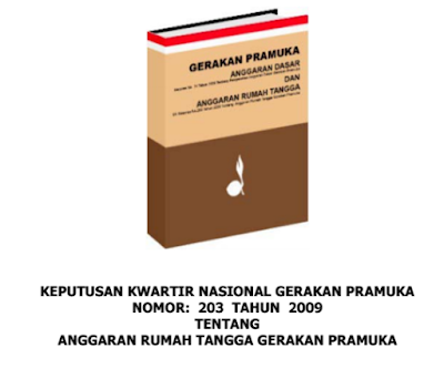 ART Gerakan Pramuka No.203 Tahun 2009 (Revisi) Terbaru Lengkap