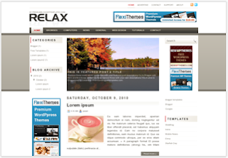 Blogger Template Relax