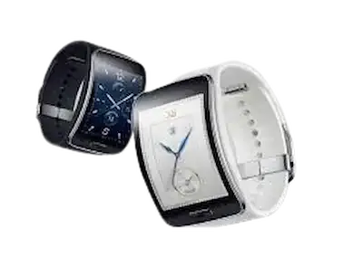 Picture of two different models of the Samsung gear s