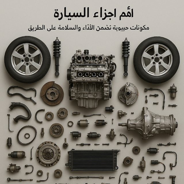 اهم اجزاء السيارة