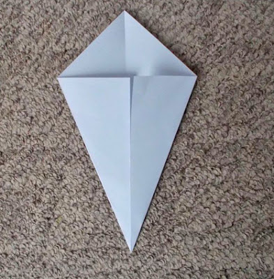 Origami Ghost for Halloween