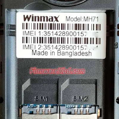 Winmax MH71 Flash File SC6531E