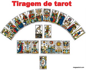 tiragem de tarot com arcanos maiores: Tiragem da cruz