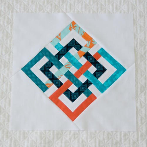 Interlocking Seasons Quilt Block - Tutorial