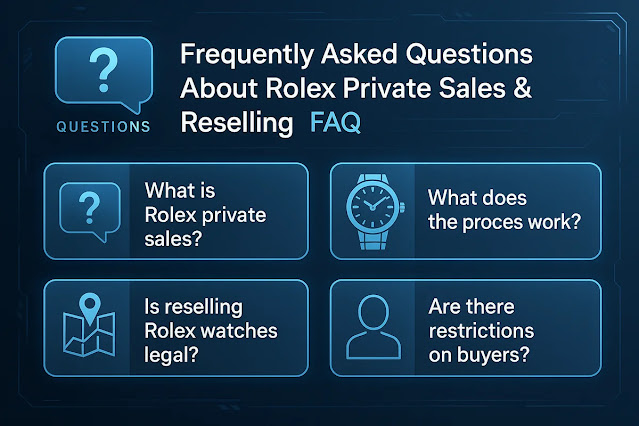 ロレックス外商と転売に関するよくある質問【FAQ】