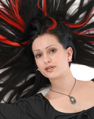 You can change your look frequently with gothic hair falls.