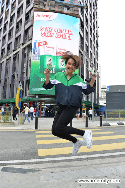 Stay Active, Stay Agile with Anlene UHT Milk