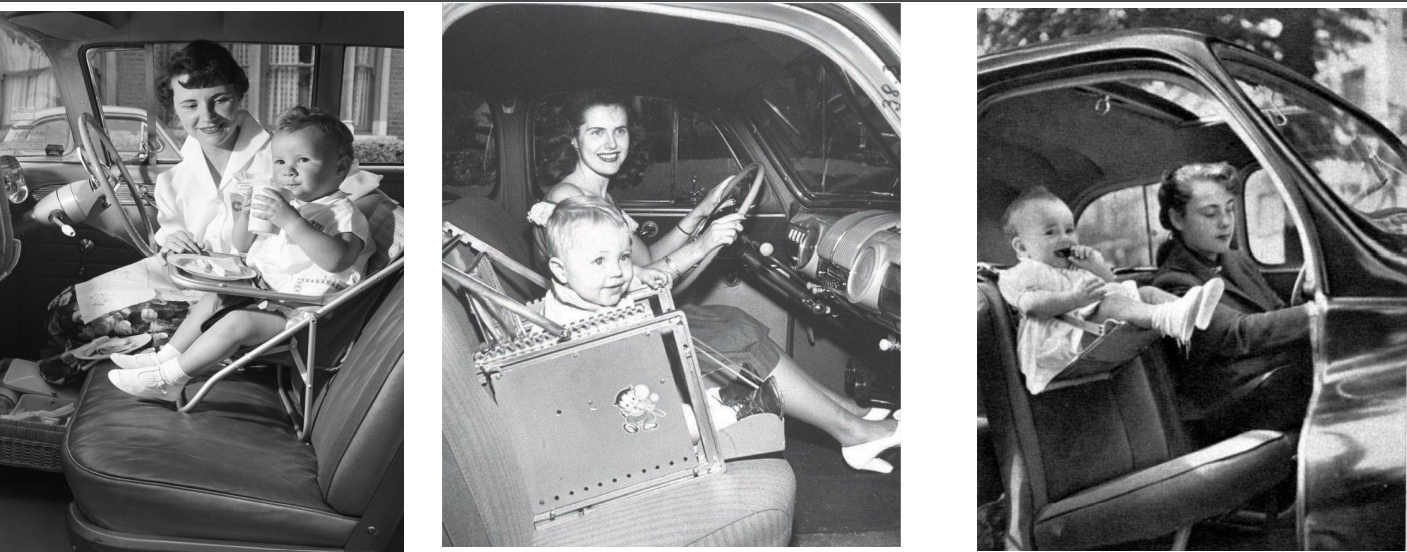 Sejarah Car Seat dari pra-1930 & 40-an