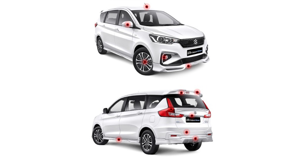 Fitur Suzuki Ertiga Hybrid