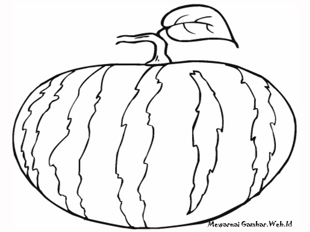 Mewarnai Gambar Buah Tomat
